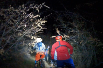 Night ride La Muerte Peluda Trail, Drobeta Turnu Severin, Mehedinti Enduro