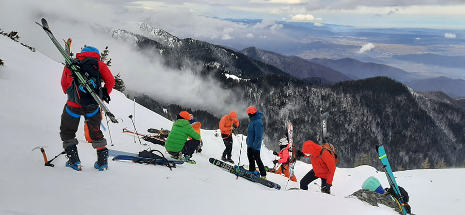Schi alpinism la Suru, Fagaras, școala lui Adrian Vălean