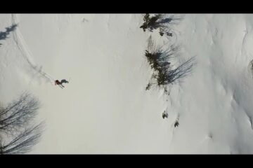 Bucegi Freeride, Valea Doamnei, drone video